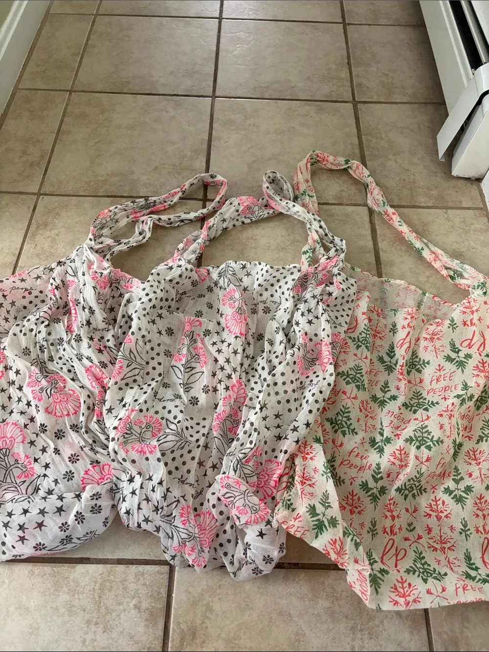 (3) Free people totes